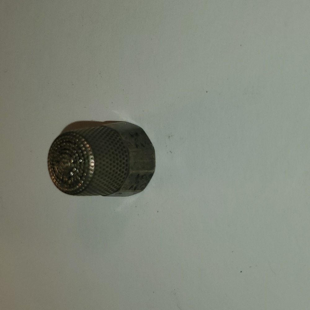 Antique Sterling sewing thimble